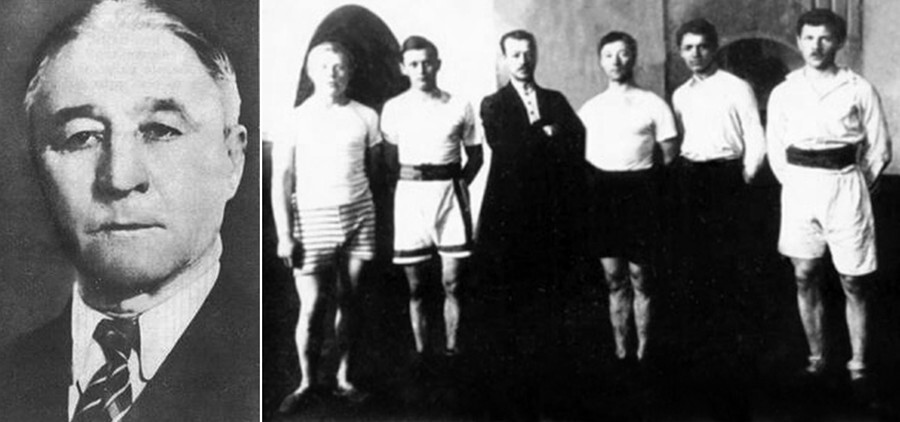 Tim basket pertama Soviet, 1906
