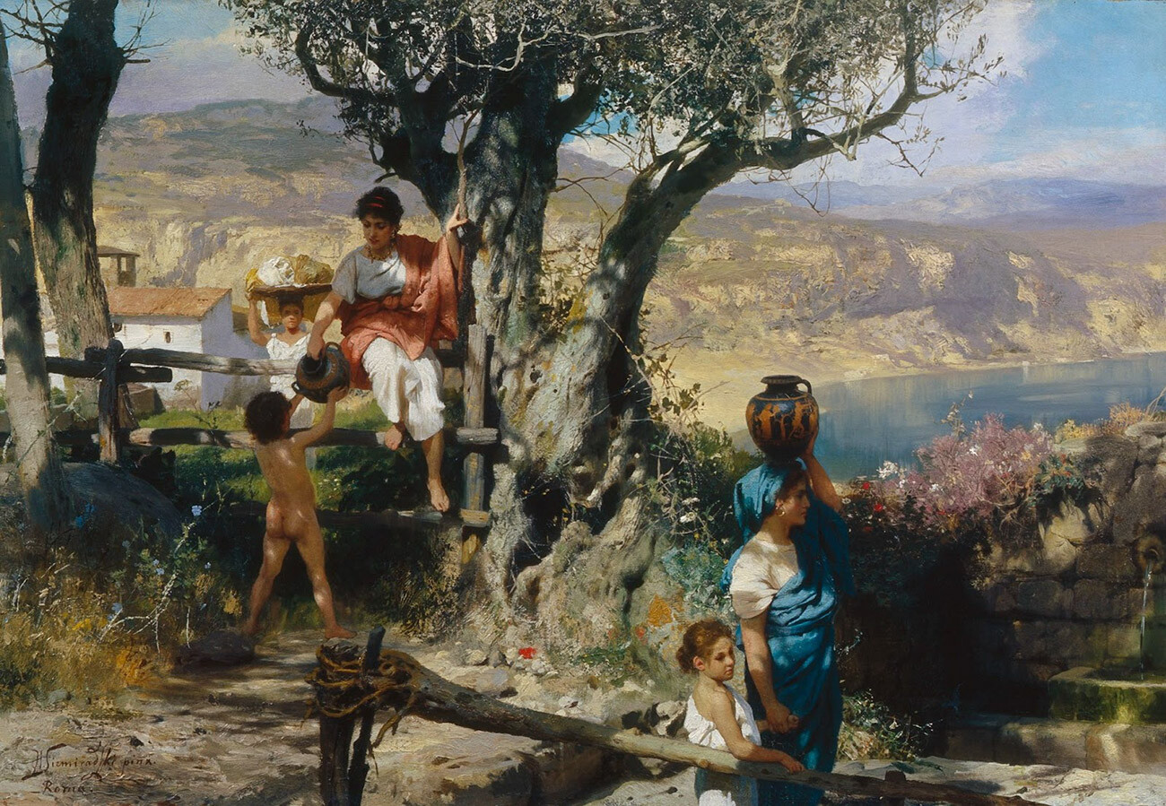 15 cuadros de Henryk Siemiradzki que tienes que ver al menos una vez