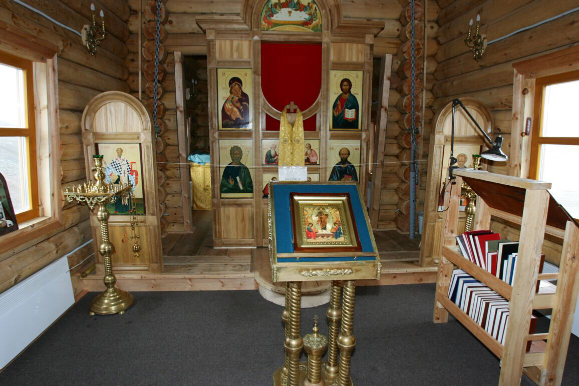 Interior da Igreja da Santa Trindade