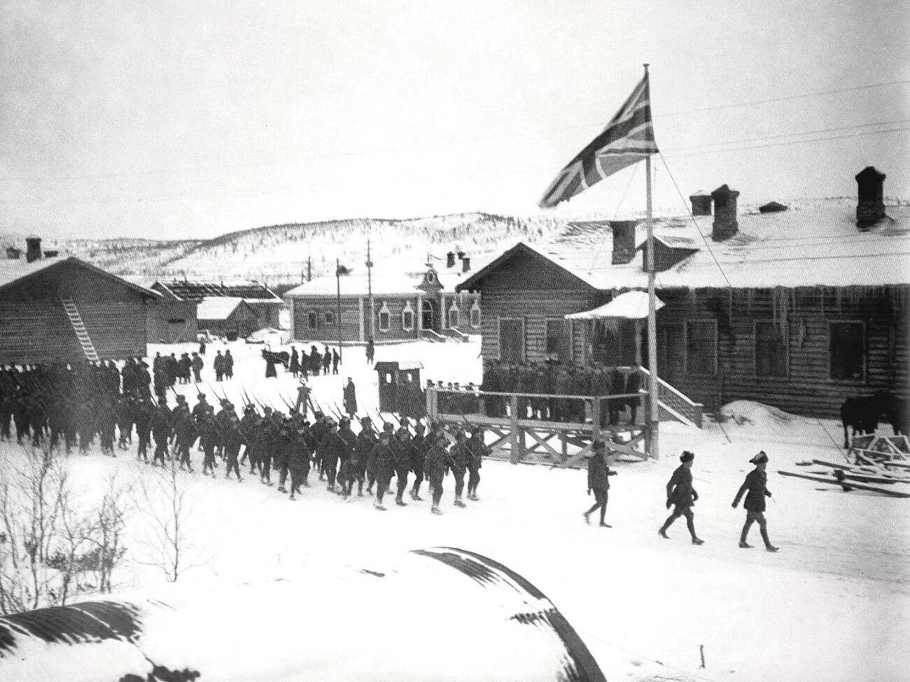 Forze alleate a Murmansk, 1918