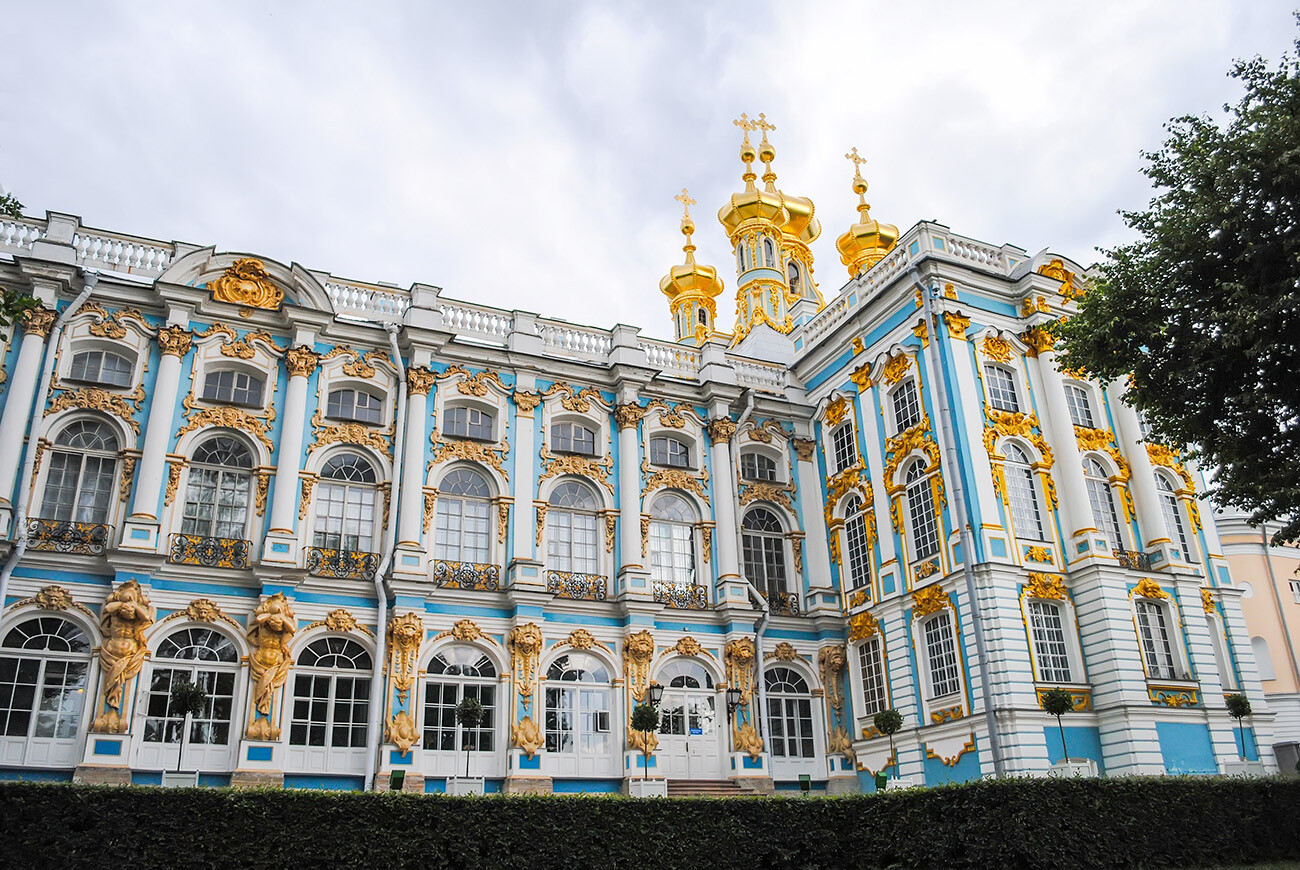 Catherine Palace and the Resurrection chapel