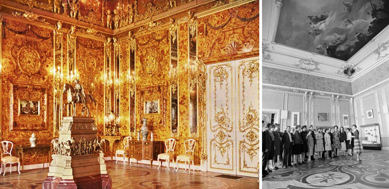 The Amber Room – before the War and in the 1980s