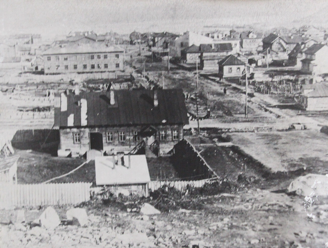 Murmansk im Jahr 1932.