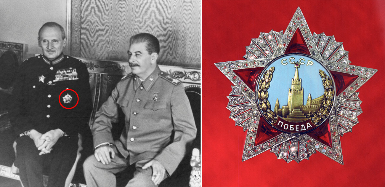 Bernard Montgomery et Joseph Staline / Ordre de la Victoire