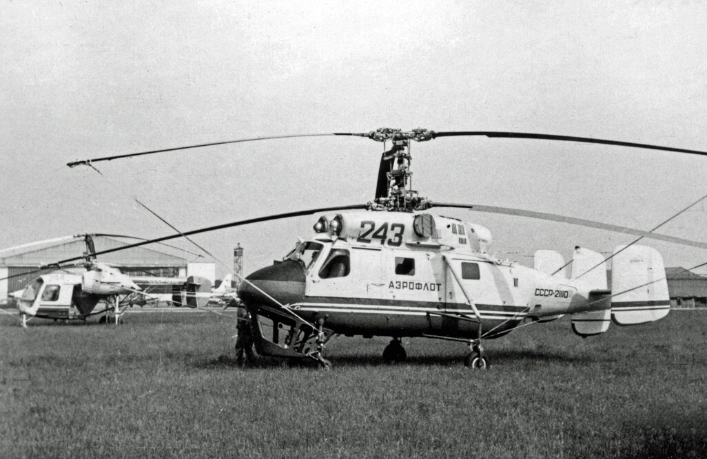 Kamov Ka-25K en el Salón Aeronáutico de París de 1967