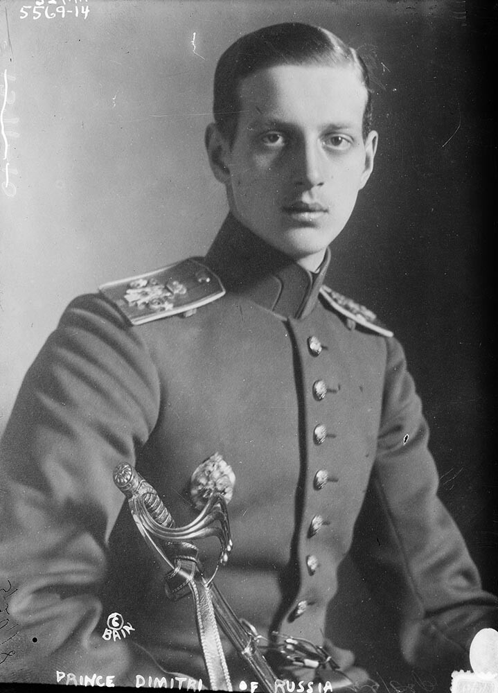 Gran Duque Dimitri Pavlovich de Rusia, alrededor de 1911