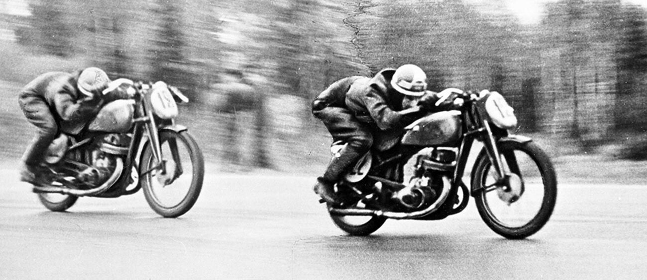 Course de motos, 1951