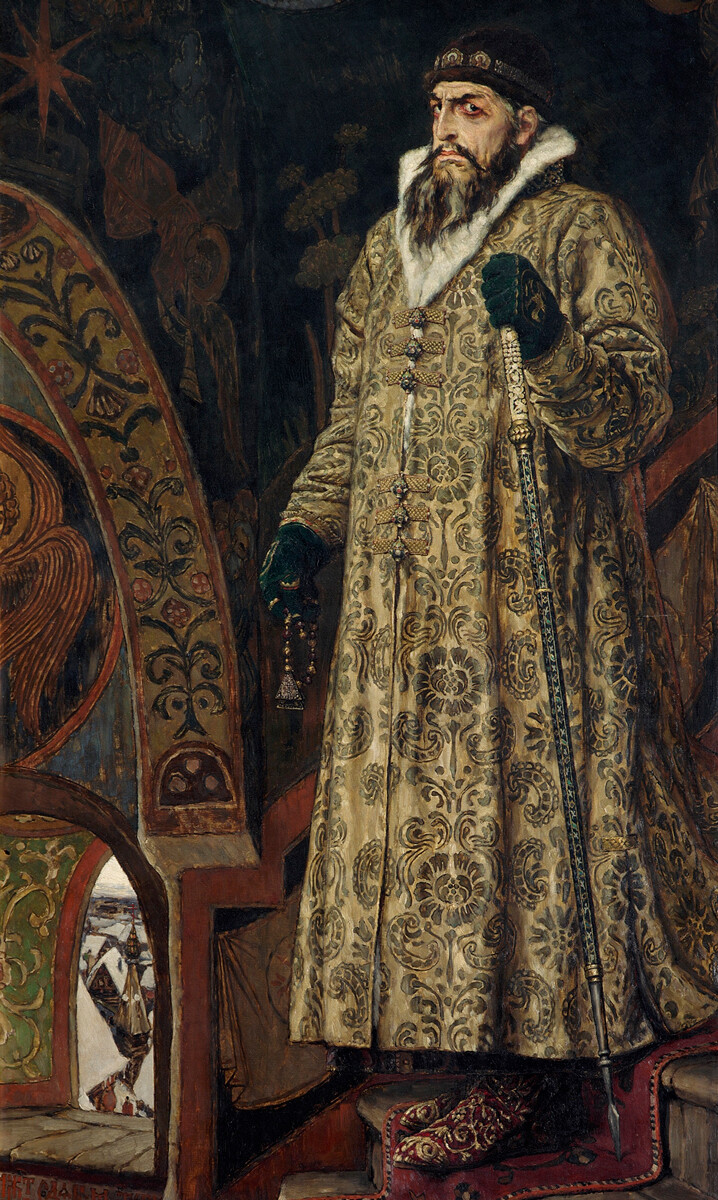 Tsar Ivan the Terrible by Viktor Vasnetsov, 1897.