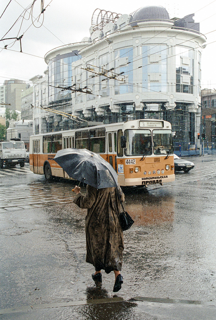 雨のモスクワ