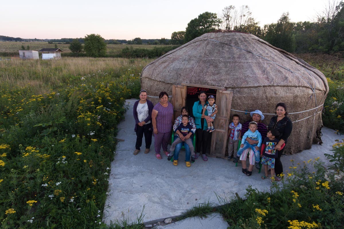 Kyrgyz settlement in Tula region.