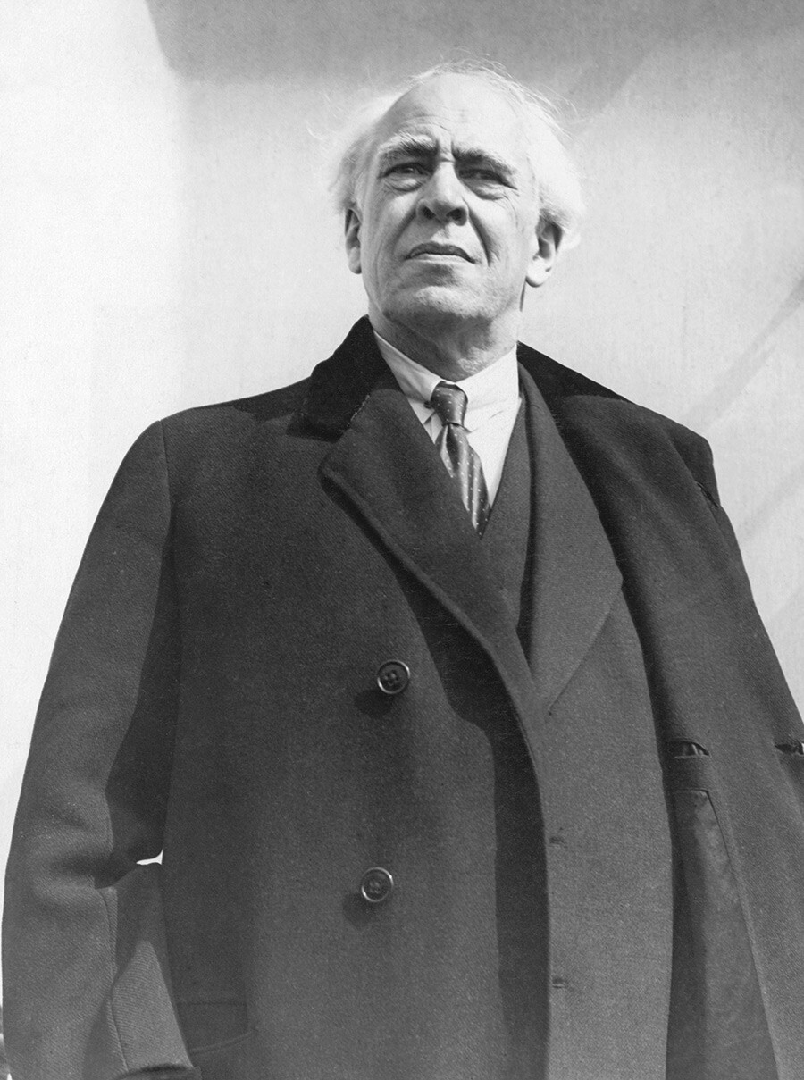 Konstantin Stanislavsky (1863-1938), Russian actor and producer; co-founder and director of the Moscow Art Theater.