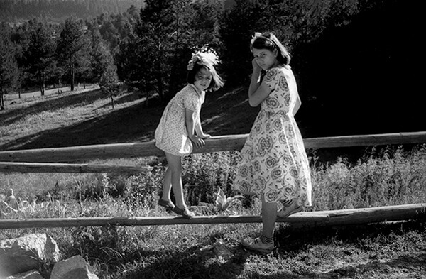 田舎の少女たち、1950年代