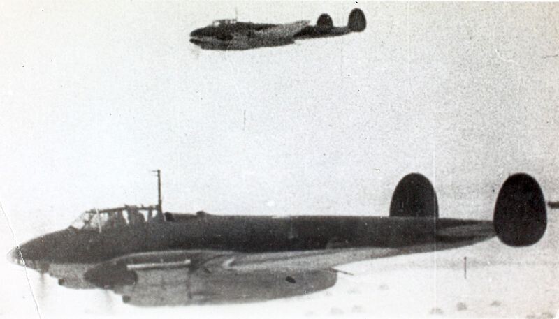 Aviones del modelo Pe-2