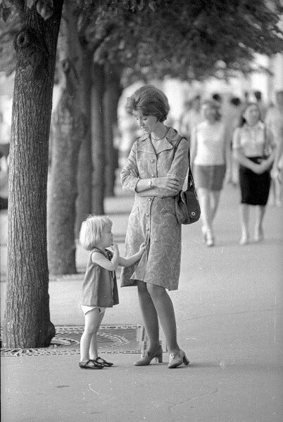Une mère de Moscou, années 1970