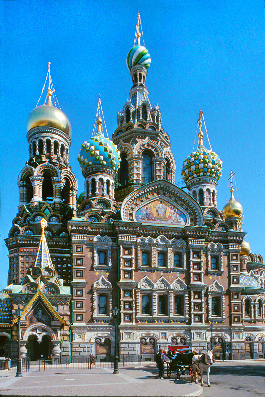 Cathedral of the Resurrection. South view. May 29, 1998