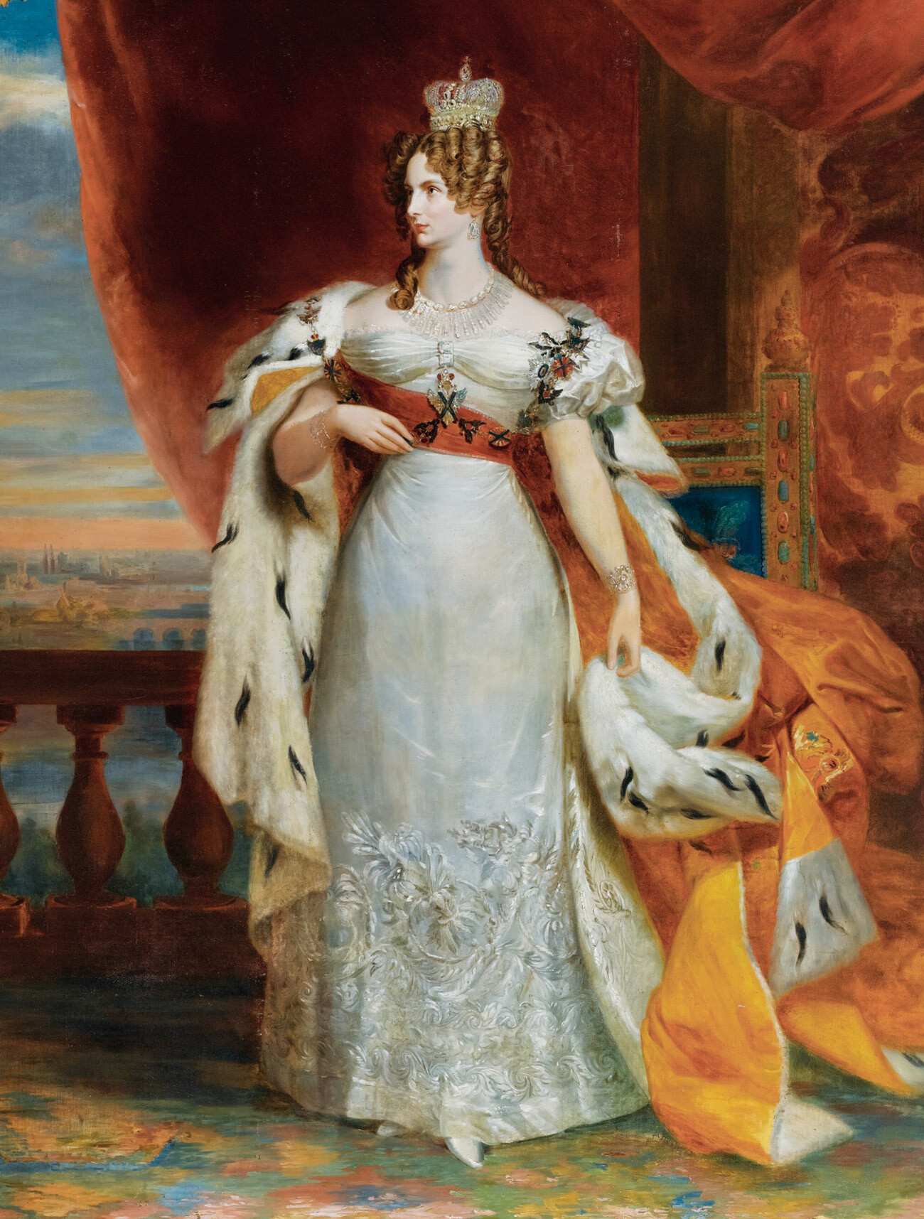 Empress Alexandra Fedorovna by Georges Dawe
