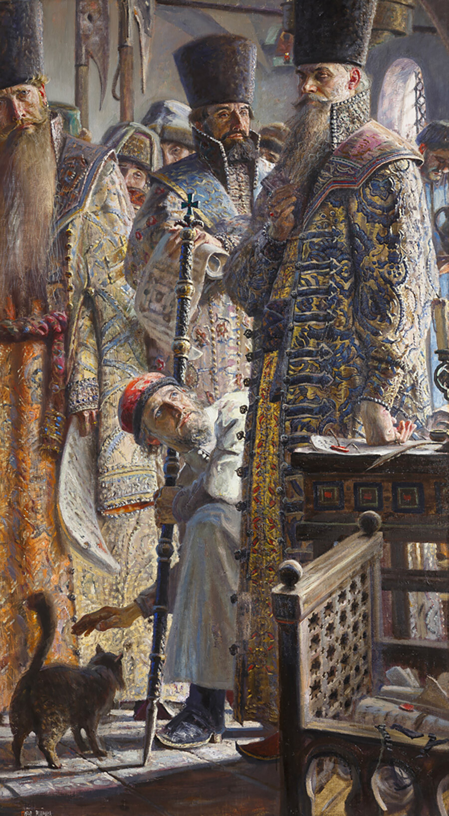 «Тайна царева. Царь Фёдор Иоаннович», художник Павел Рыженко.