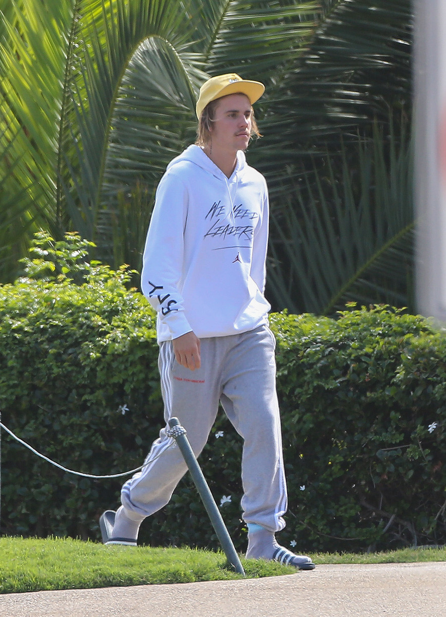 Justin Bieber v hlačah od Goše Rubčinskega