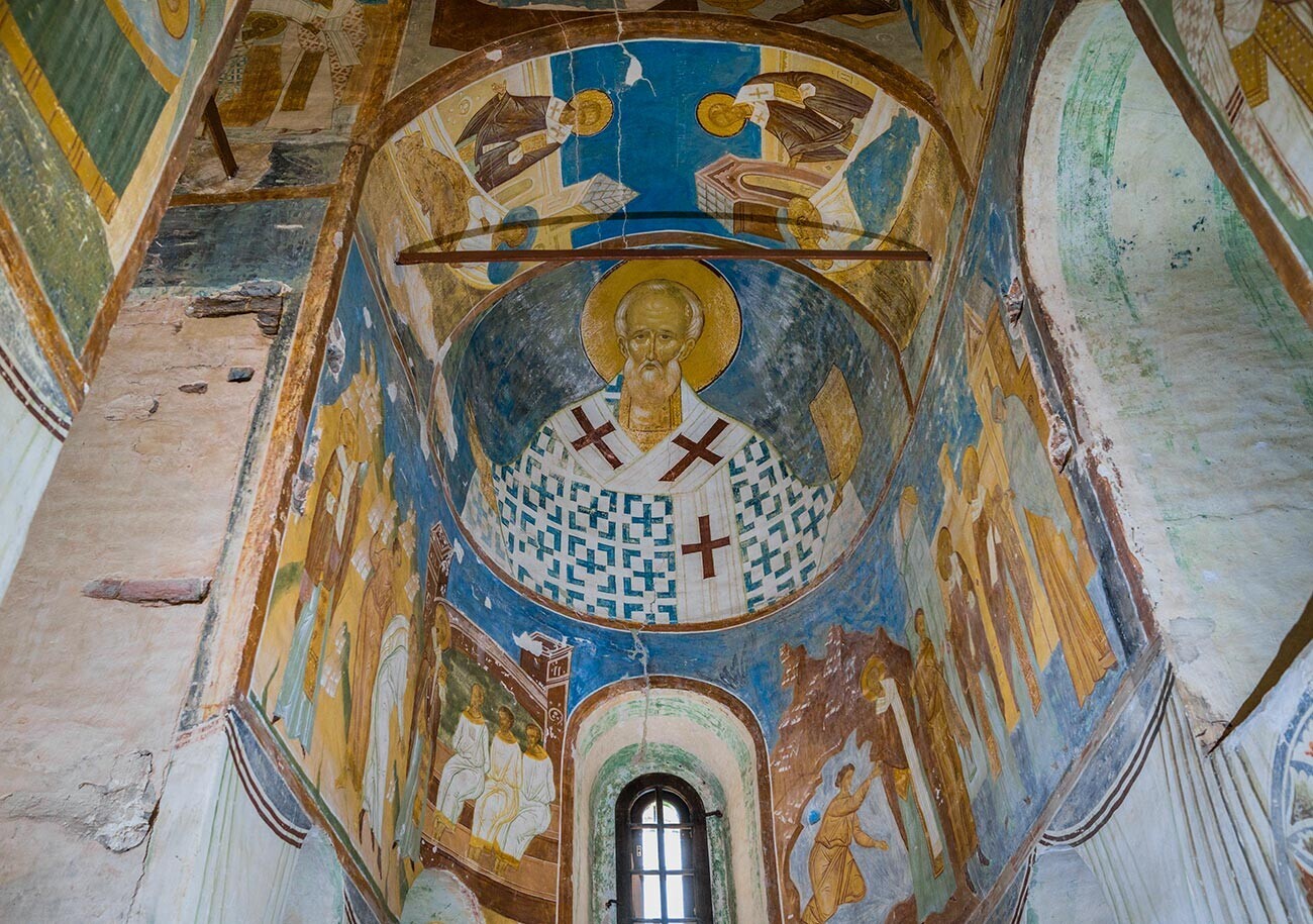 Фреска во храмот на Ферапонтовиот манастир (Дионисиј, 1502 година)
