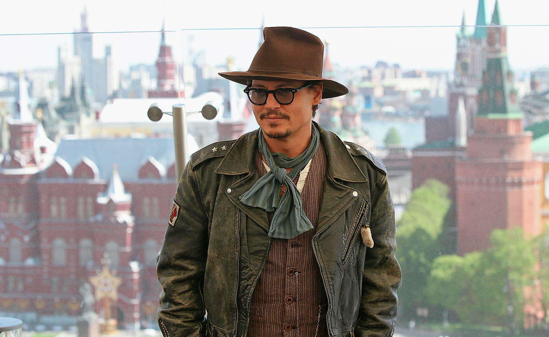Johnny Depp solía visitar Moscú para promocionar sus películas