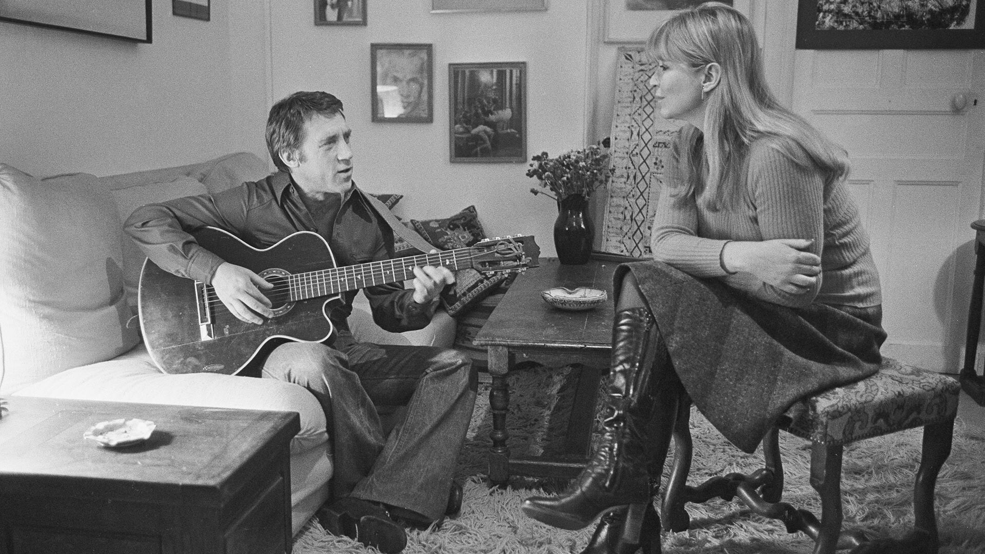 Vladimir Vysotsky and Marina Vladi