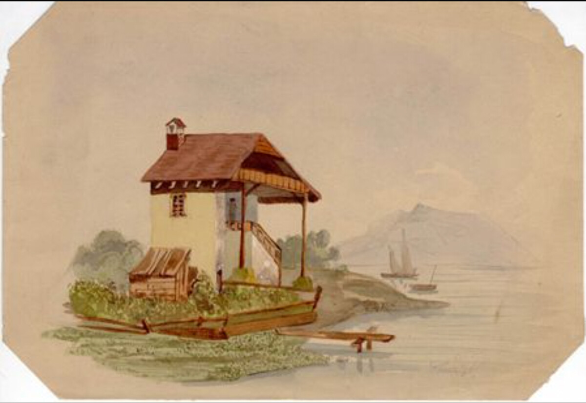 “Una casetta sul mare” (1859)
