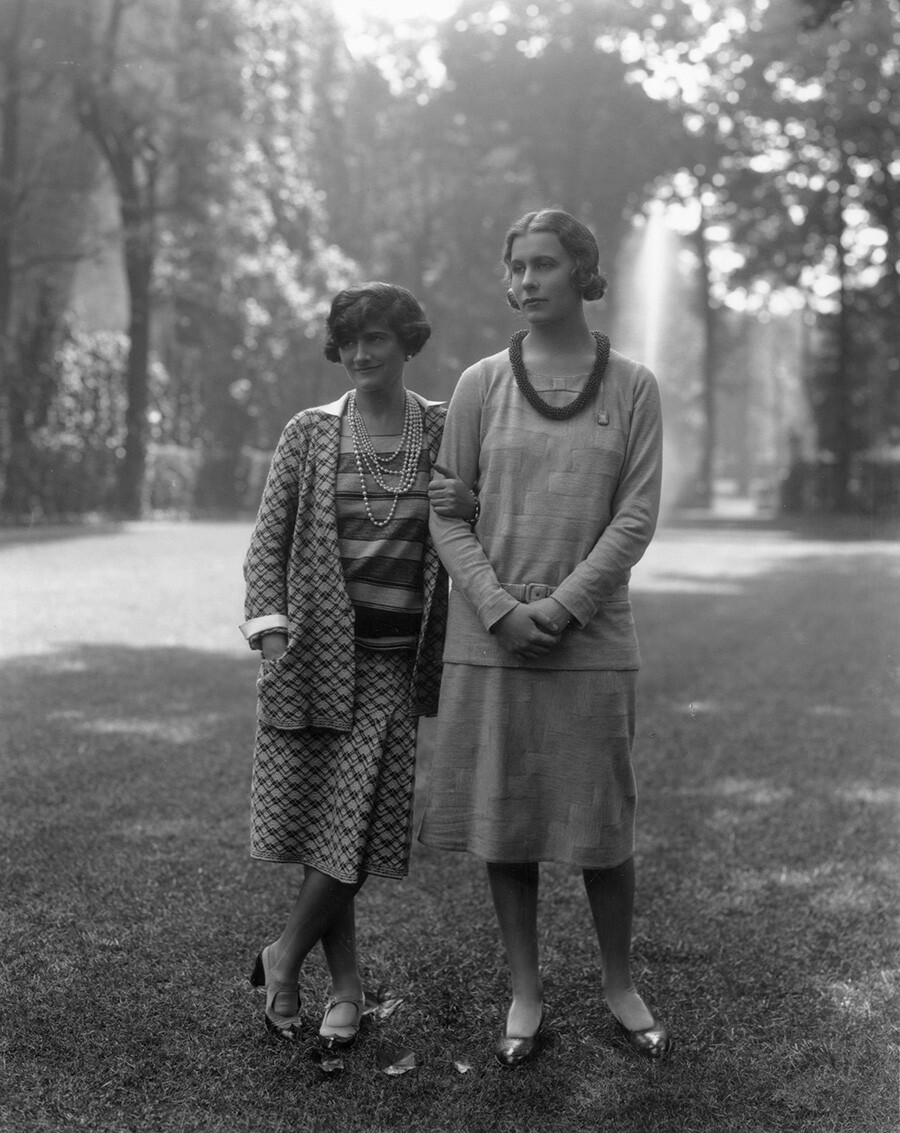 Coco Chanel (a sinistra) e Lady Abdy