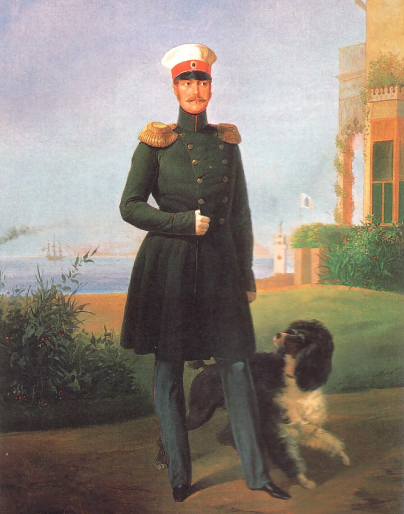 Retrato del emperador Nicolás I. 1849