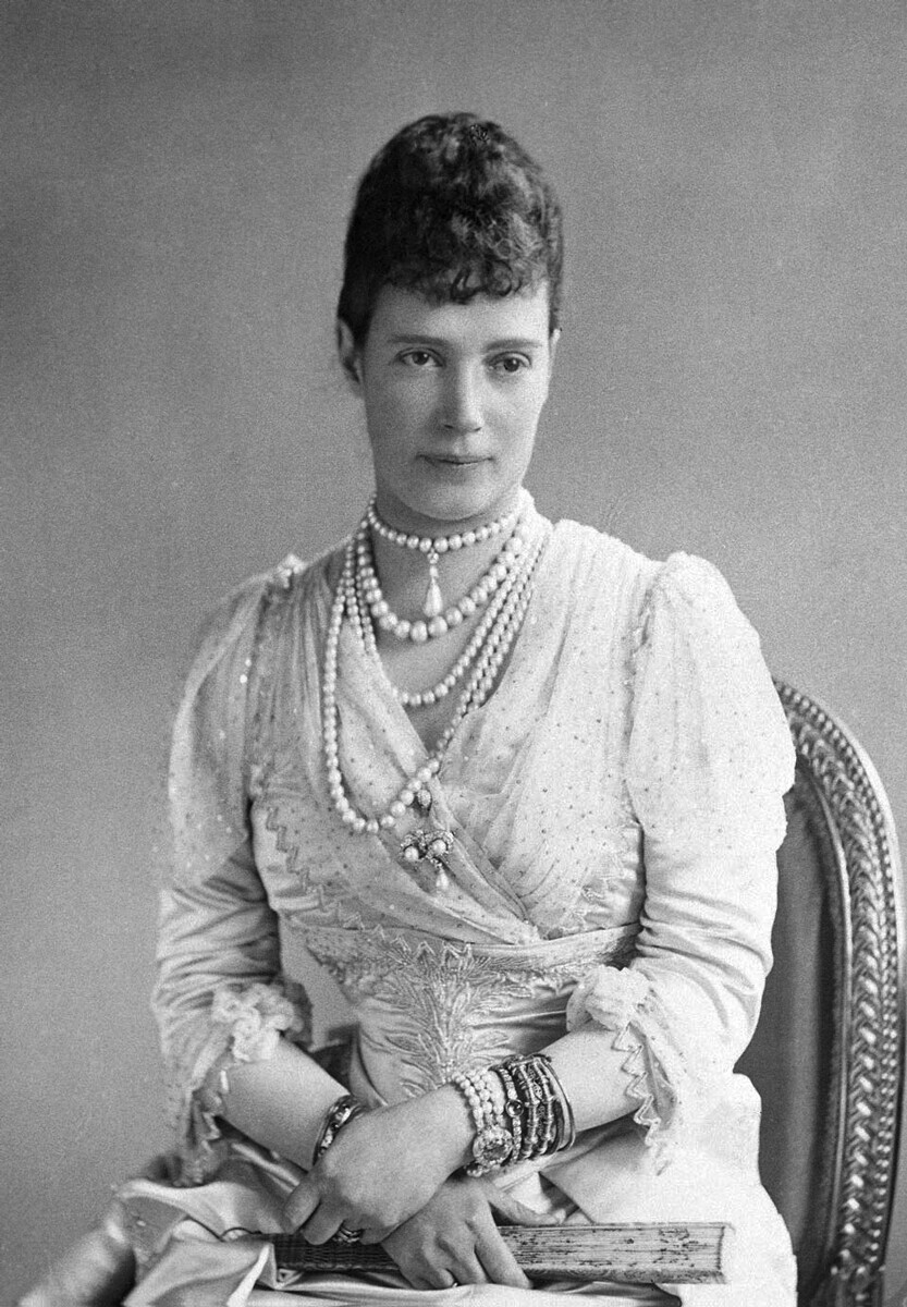 Maria Feodorovna da Rússia, 1892.