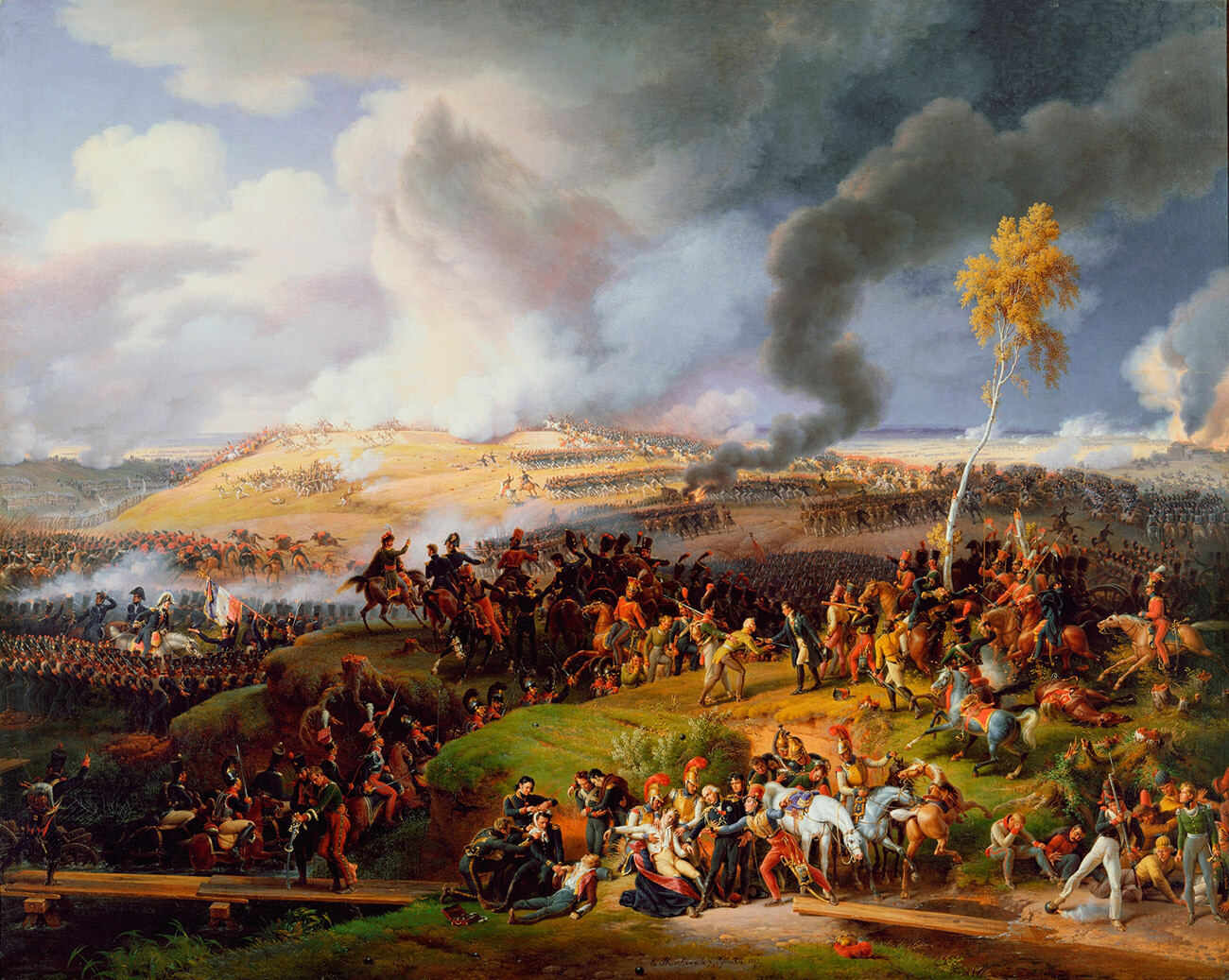 Schlacht von Borodino / Schlacht an der Moskwa, 7. September 1812.