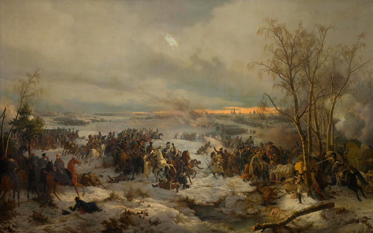 クラースヌイの戦い、ペーター・フォン・ヘス画