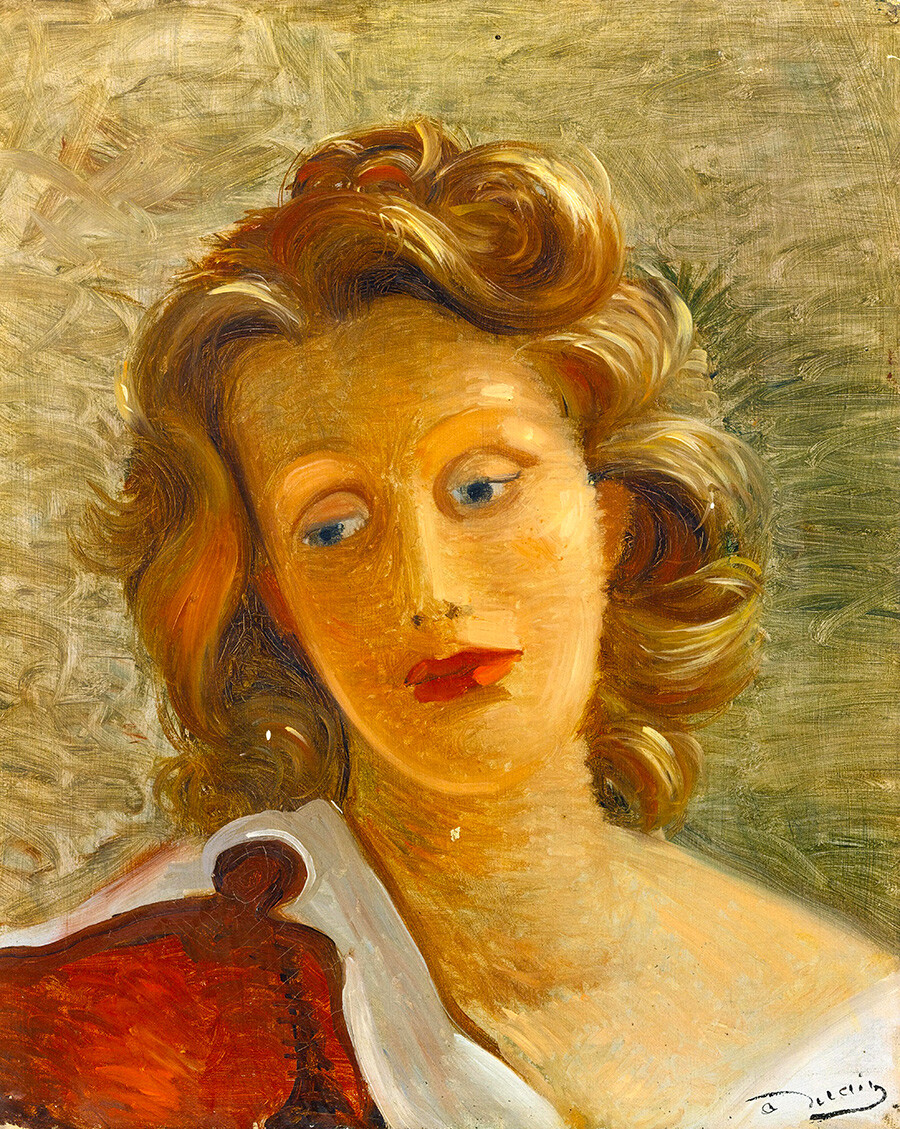 André Derain - Porträt von Iya, Lady Abdy.