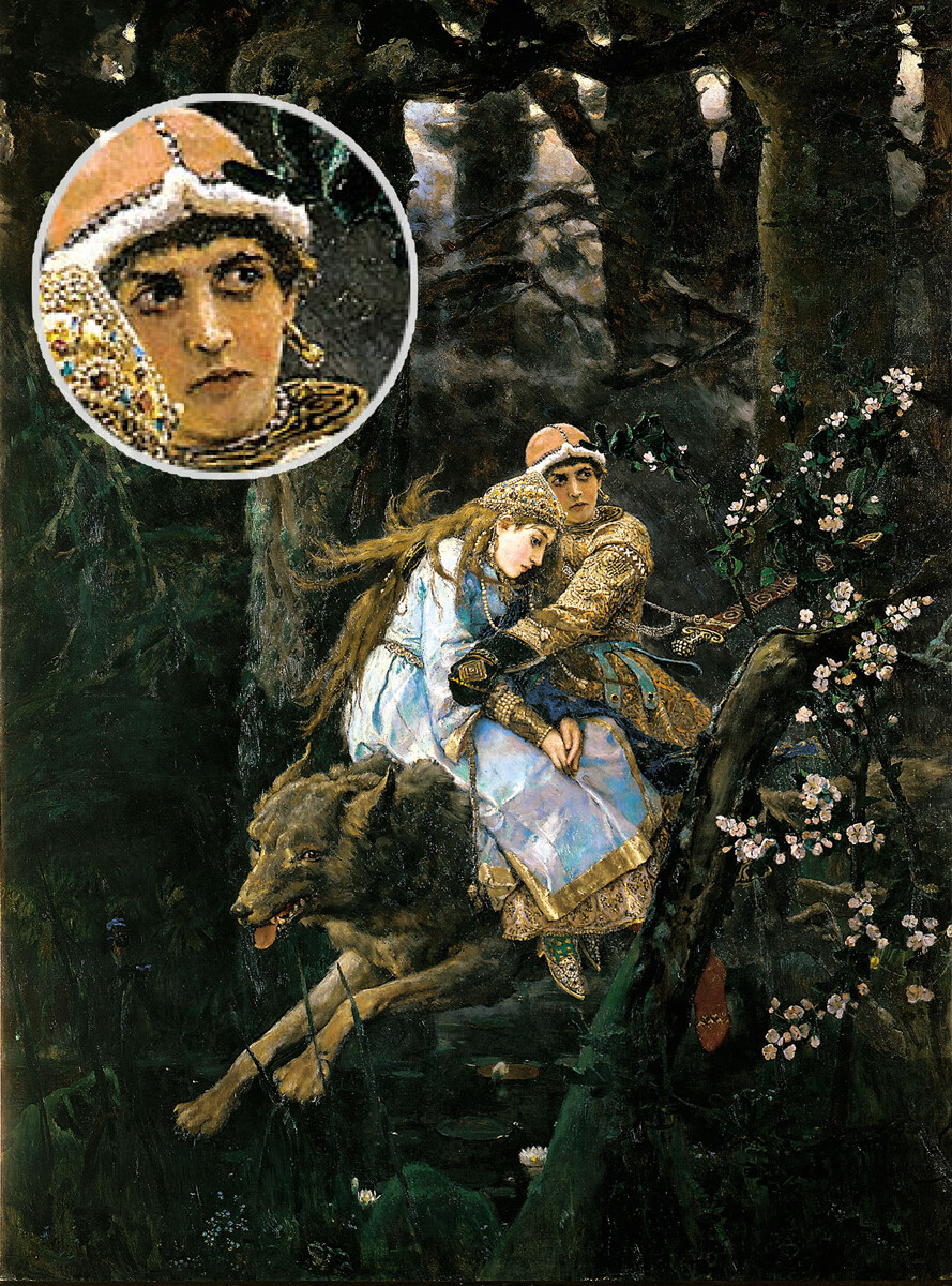 „Иван царевић на сивом вуку“, 1889, Виктор Васњецов