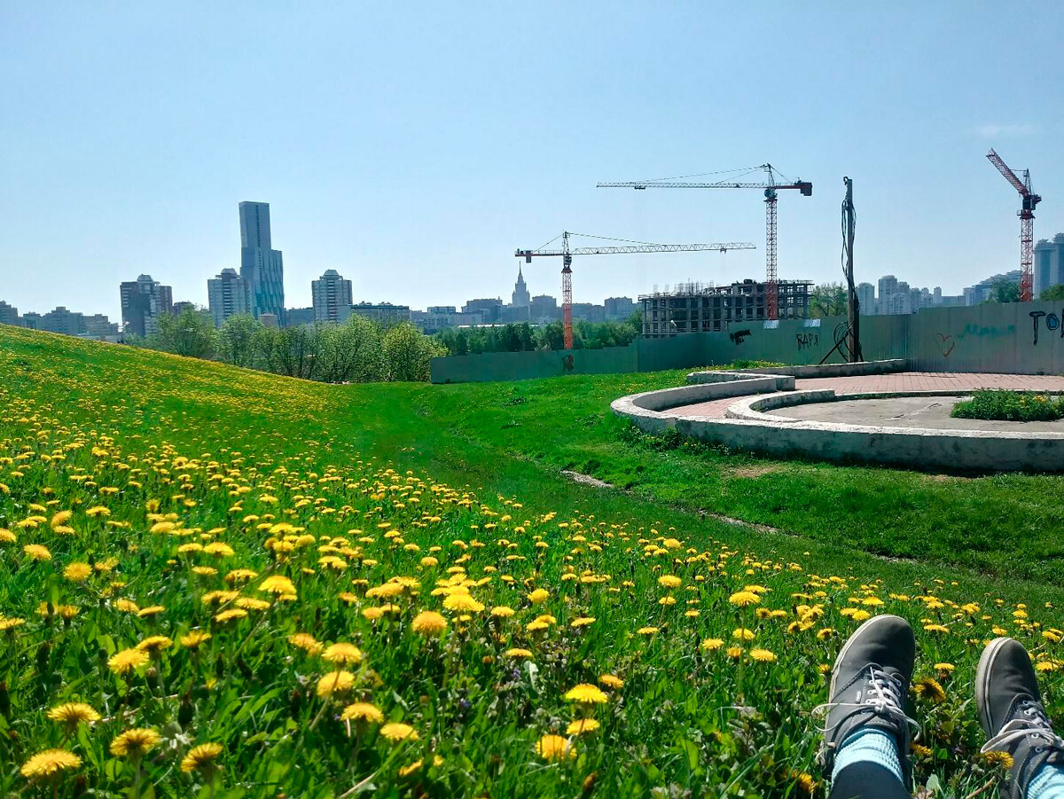Parco della Vittoria, Mosca. Maggio 2021
