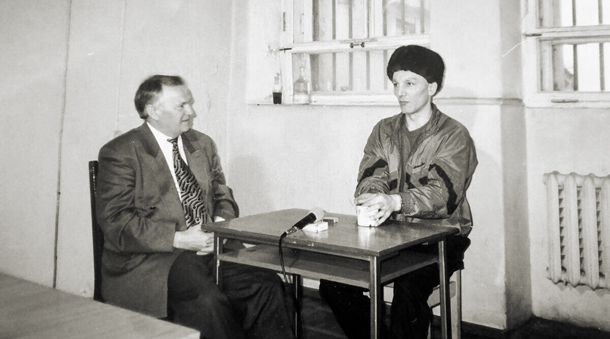 Полковникот на КГБ Владимир Георгиев и Сергеј Мадуев
