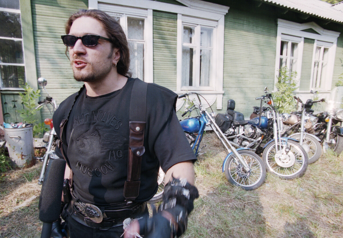 A Russian biker named Khirurg (