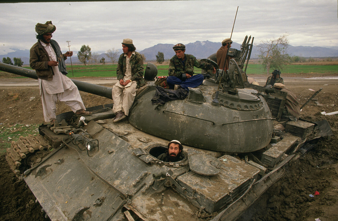 Der sowjetisch-afghanische Krieg.