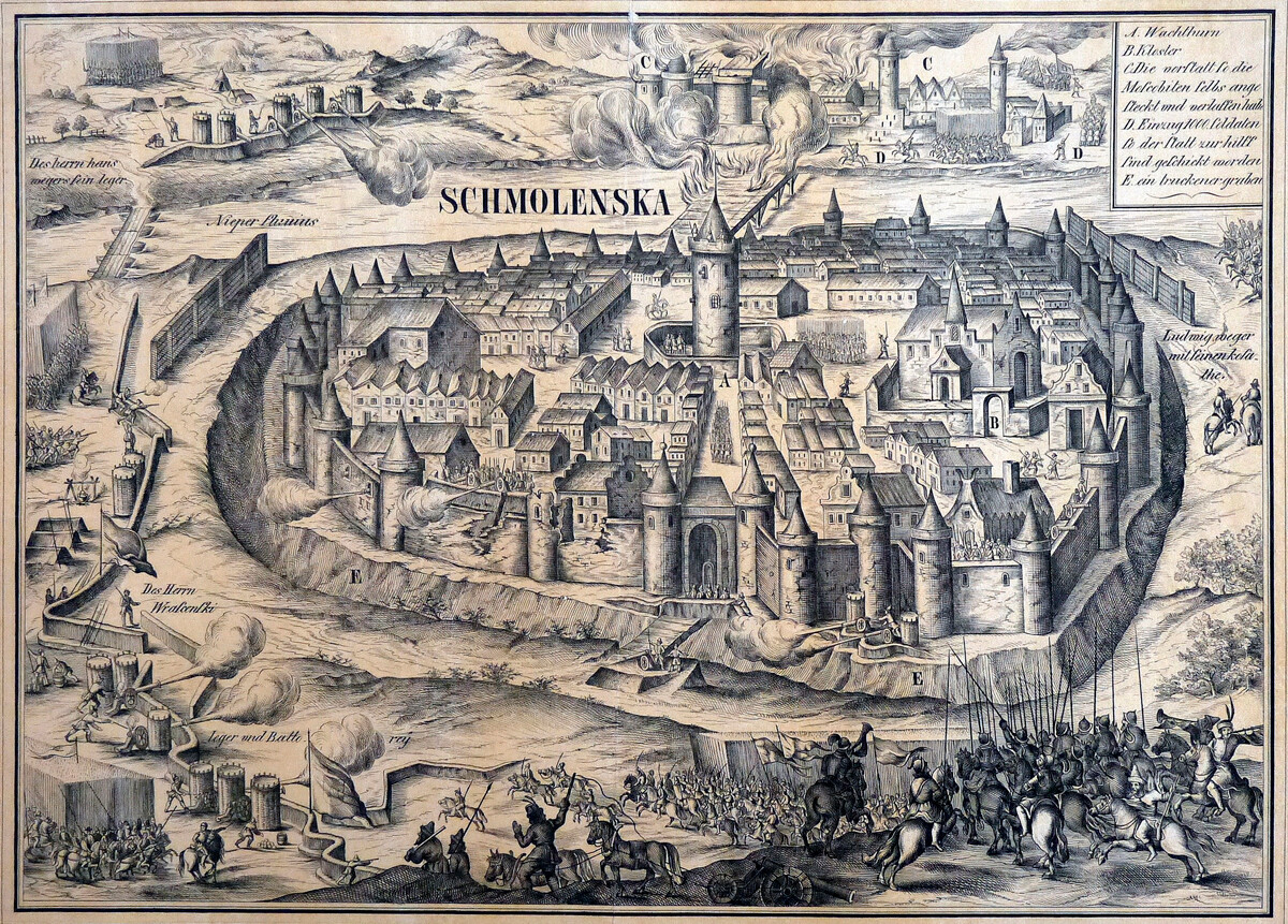 Smolensk in 1610.