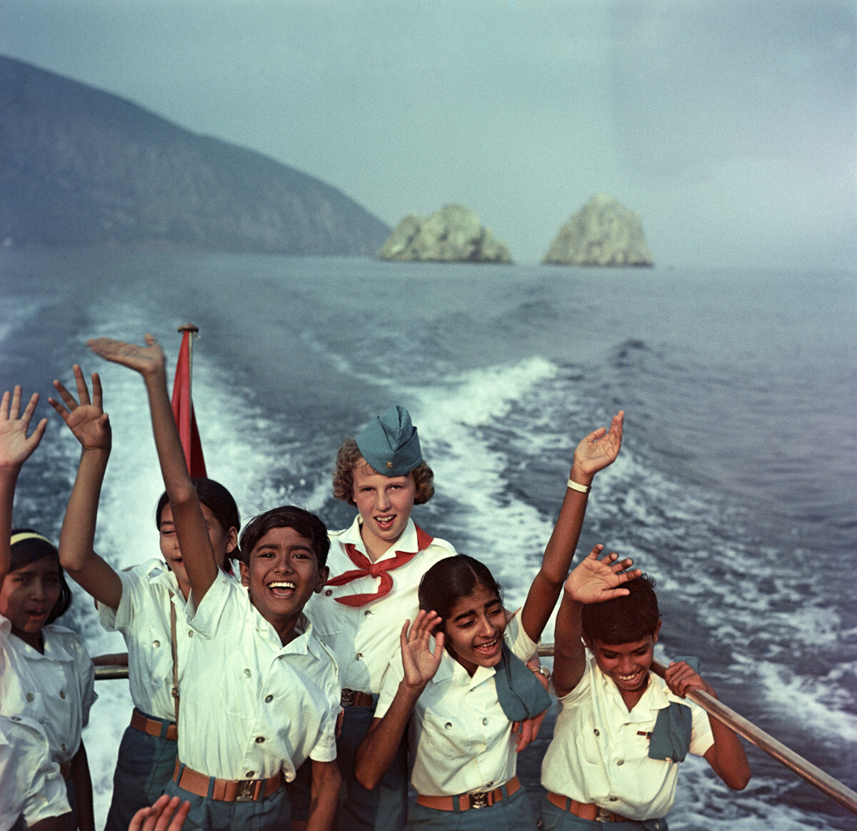 Sovjetska i indijska djeca, 1968.