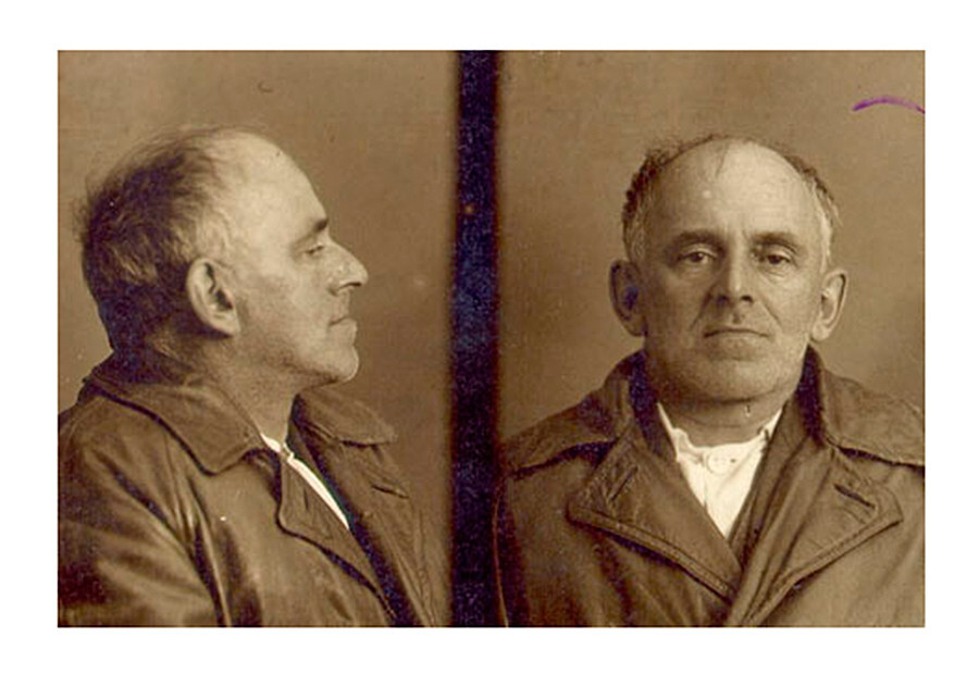 El retrato de Osip Mandelstam en los archivos de la NKVD
