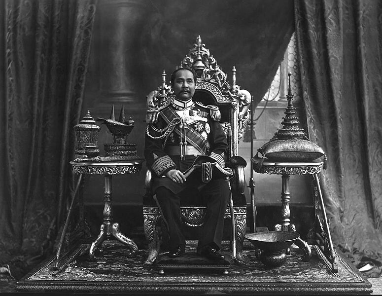 El rey Chulalongkorn el Grande o Rama V