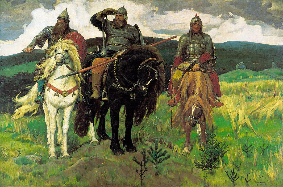 Виктор Васнецов. Богатыри, 1898