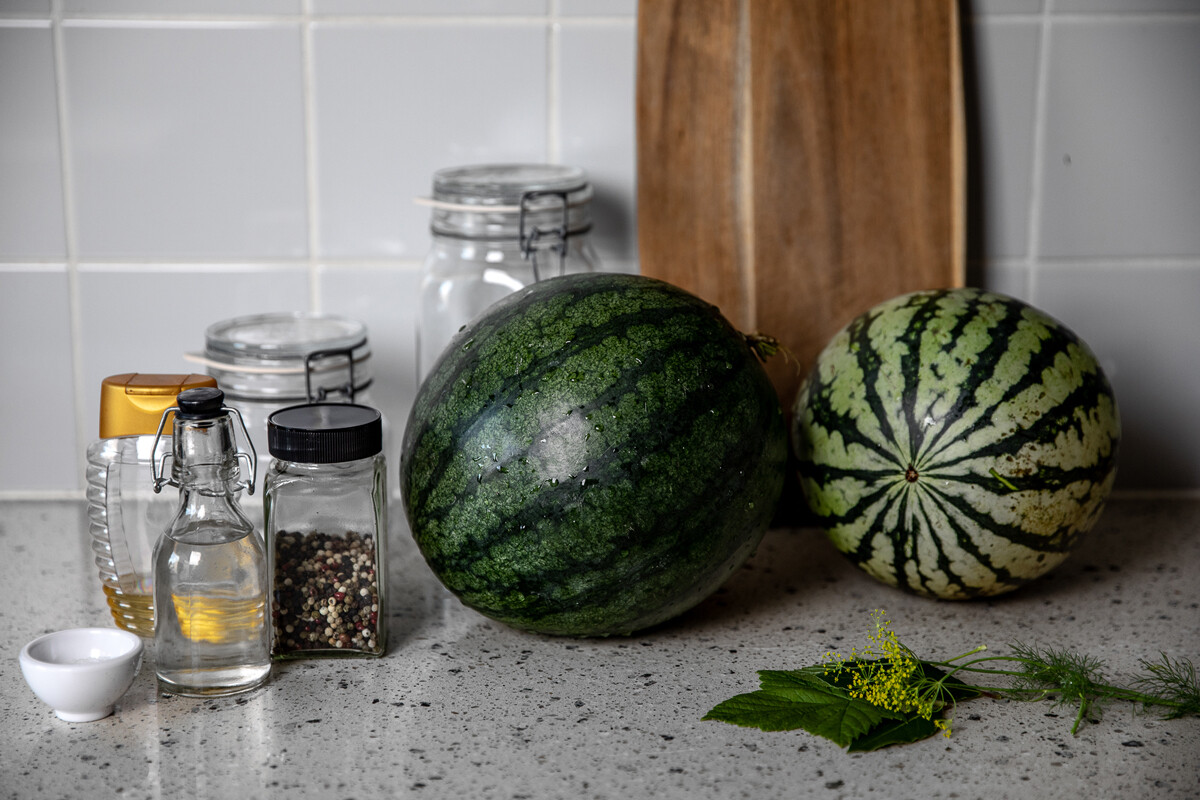 Salt watermelon. Соленья Арбуз.