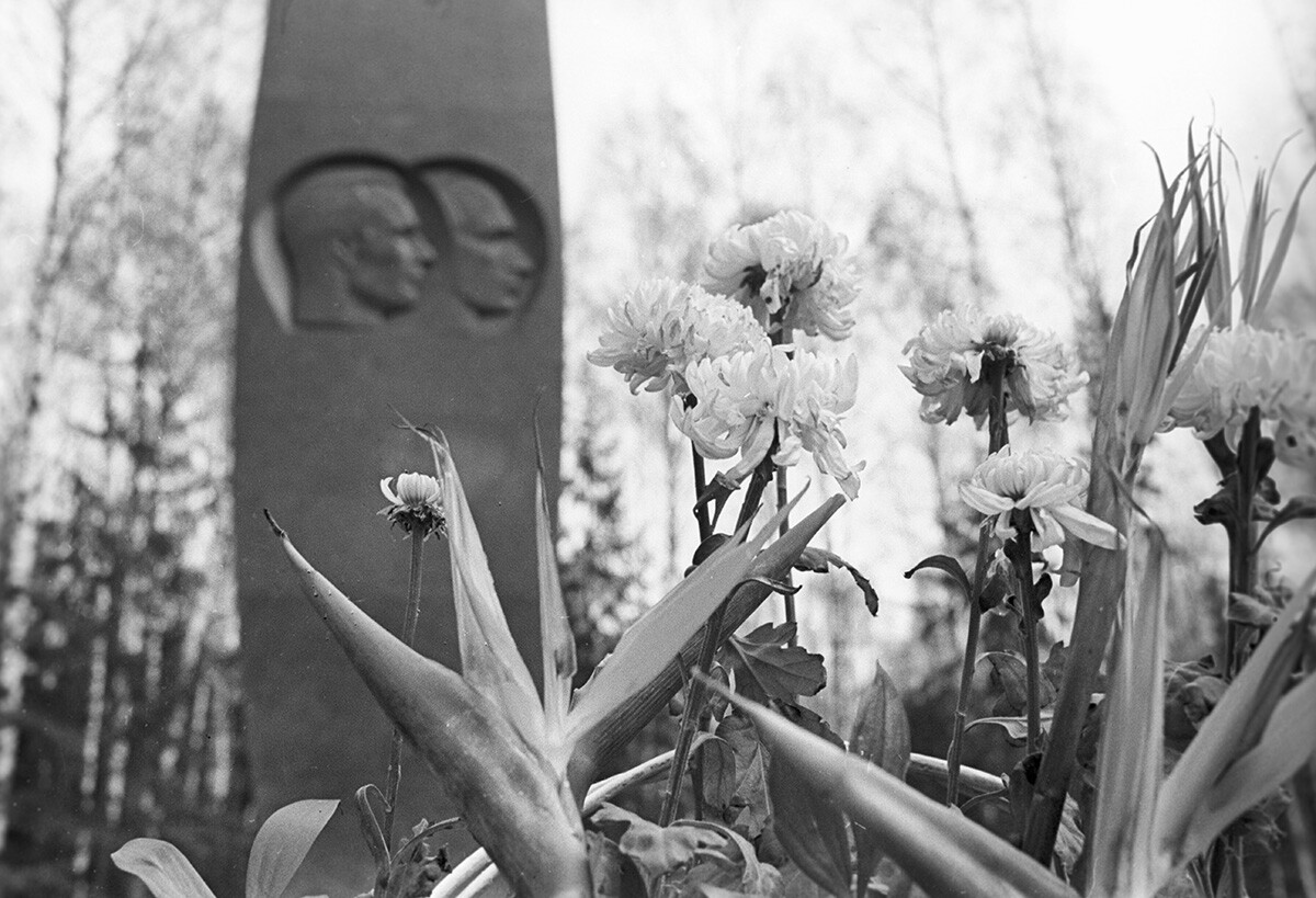 Memorial at the place of death