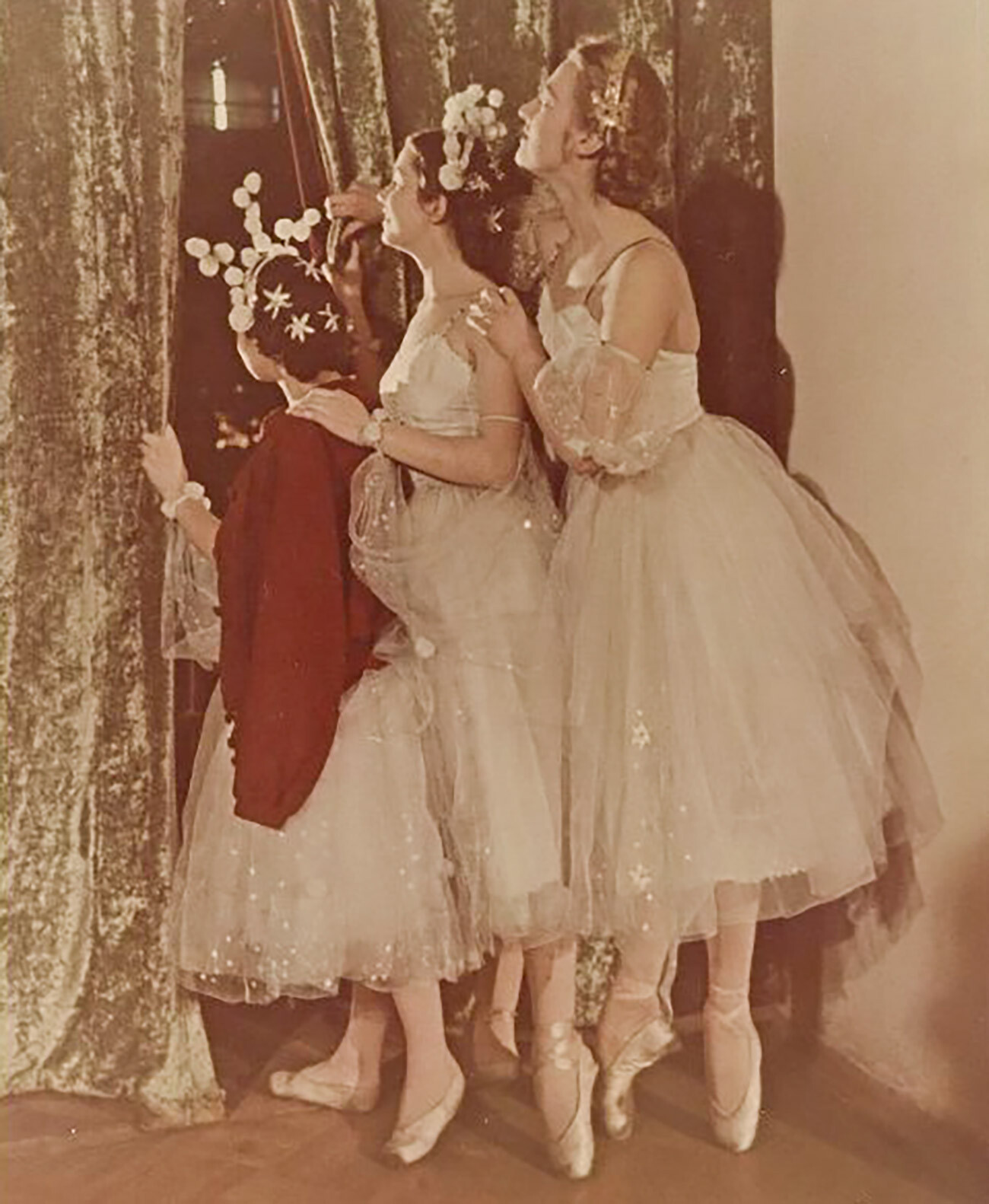「バレリーナたち」、1950年代