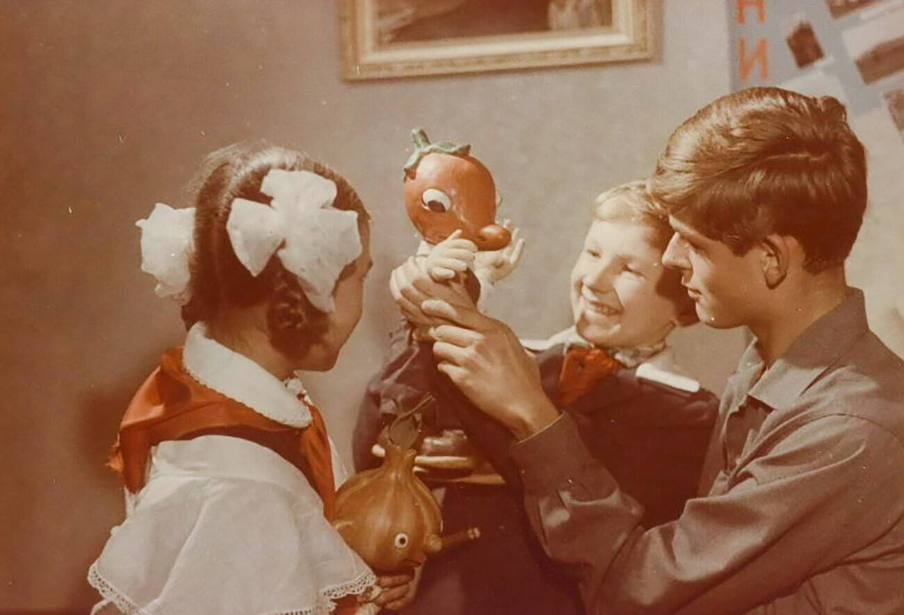 「学校の人形劇場」、1950年代 