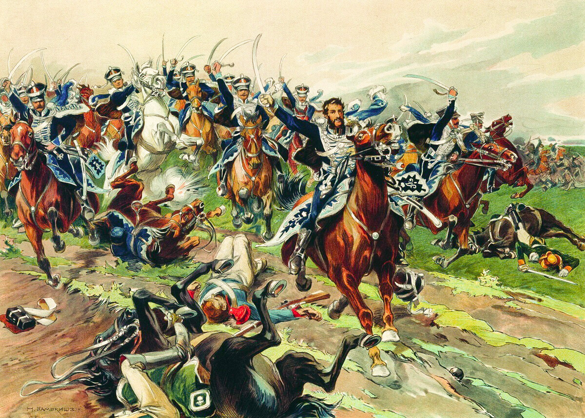 Pertempuran Klyastitsy, oleh Nikolay Samokish