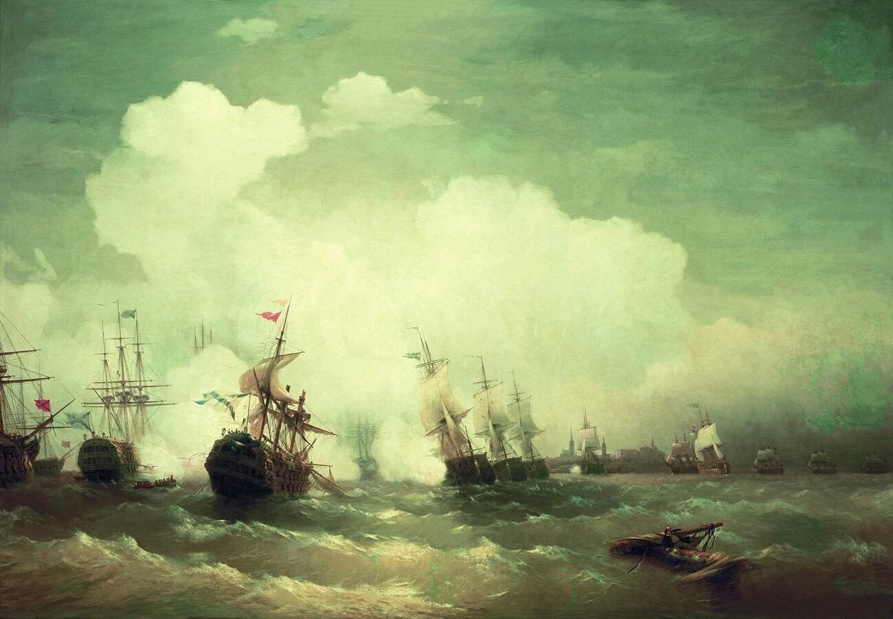 La batalla naval de Reve