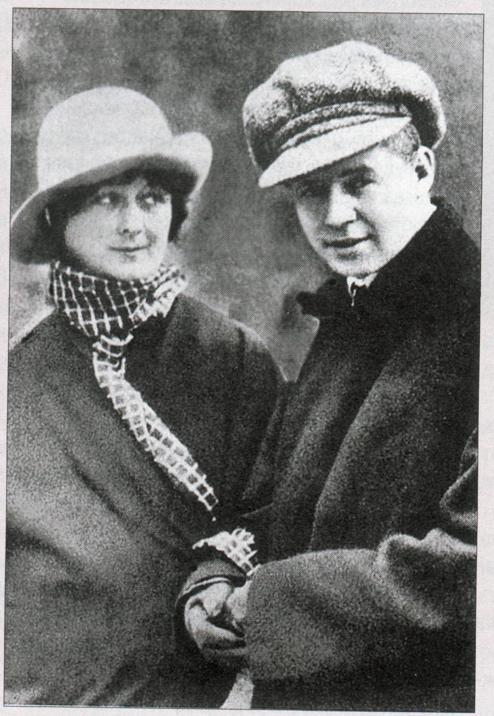 Serguéi Yesenin e Isadora Duncan