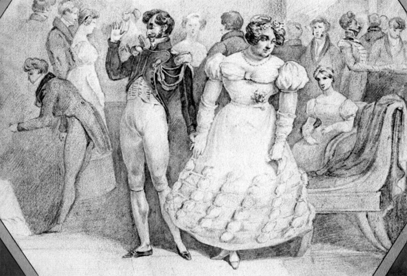 „Bal“, crtež cara Nikolaja I.